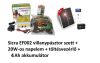 Sicra EF002, 1 Joule villanypásztor szett + NAPELEMES RENDSZER