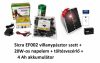 Sicra EF002, 1 Joule villanypásztor szett + NAPELEMES RENDSZER