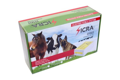 Sicra EF003 villanypásztor készülék, 3 Joule NAGY