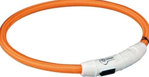 Kisállat világító nyakörv Citromsárga 35cm