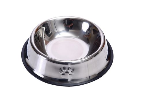 34cm-es lábnyom mintájú csuszásgátlós fémtál