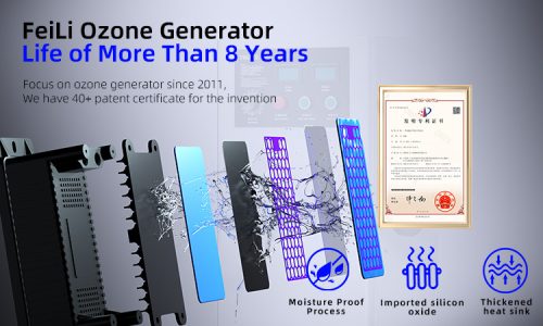Sicra Ózongenerátor, légtisztító 10 000 mg/óra 110W 